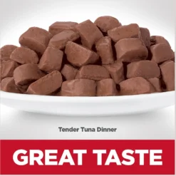 Hill's Science Diet Adult 7+ Tender Tuna Recipe Cat Food, 2.8-oz Pouch, Case Of 24 -Furry Feast 218073 PT3. AC SS1800 V1598151068