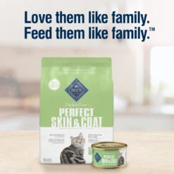 Blue Buffalo True Solutions Perfect Skin & Coat Natural Salmon Adult Dry Cat Food 17 Blue Buffalo True Solutions Perfect Skin & Coat Natural Salmon Adult Dry Cat Food -Furry Feast 218303 PT8. AC SS1800 V1696441013
