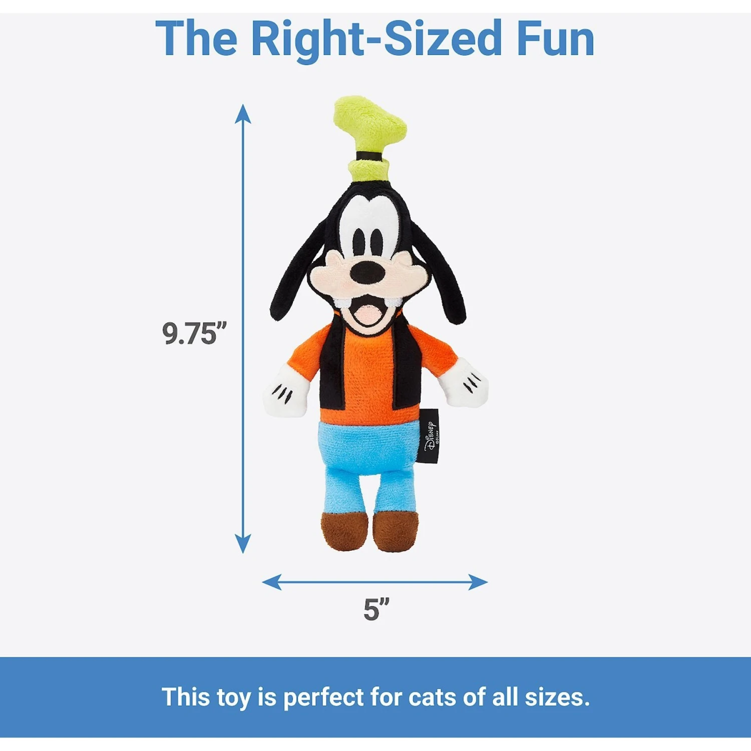 Disney Goofy Plush Kicker Cat Toy With Catnip 2 Disney Goofy Plush Kicker Cat Toy With Catnip - Image 2