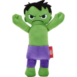 Marvel 's The Hulk Plush Kicker Cat Toy With Catnip
