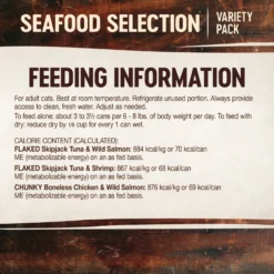 Wellness CORE Signature Selects Seafood Selection Variety Pack Canned Cat Food, 2.8-oz, Case Of 8 -Furry Feast 221397 PT5. AC SS1800 V1678387568
