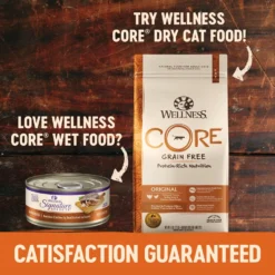 Wellness CORE Signature Selects Seafood Selection Variety Pack Canned Cat Food, 2.8-oz, Case Of 8 -Furry Feast 221397 PT7. AC SS1800 V1678381050