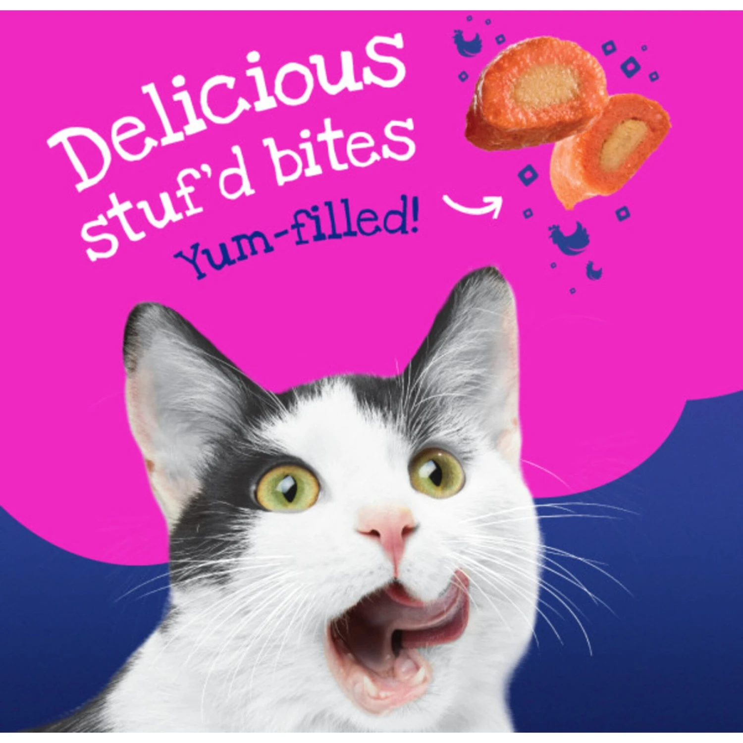 Friskies Stuf'd & Sauc'd Chicken, Tuna, Turkey, Salmon & Shrimp Variety Pack Canned Cat Food, 5.5-oz Can, Case Of 32 5 Friskies Stuf'd & Sauc'd Chicken, Tuna, Turkey, Salmon & Shrimp Variety Pack Canned Cat Food, 5.5-oz Can, Case Of 32 - Image 5