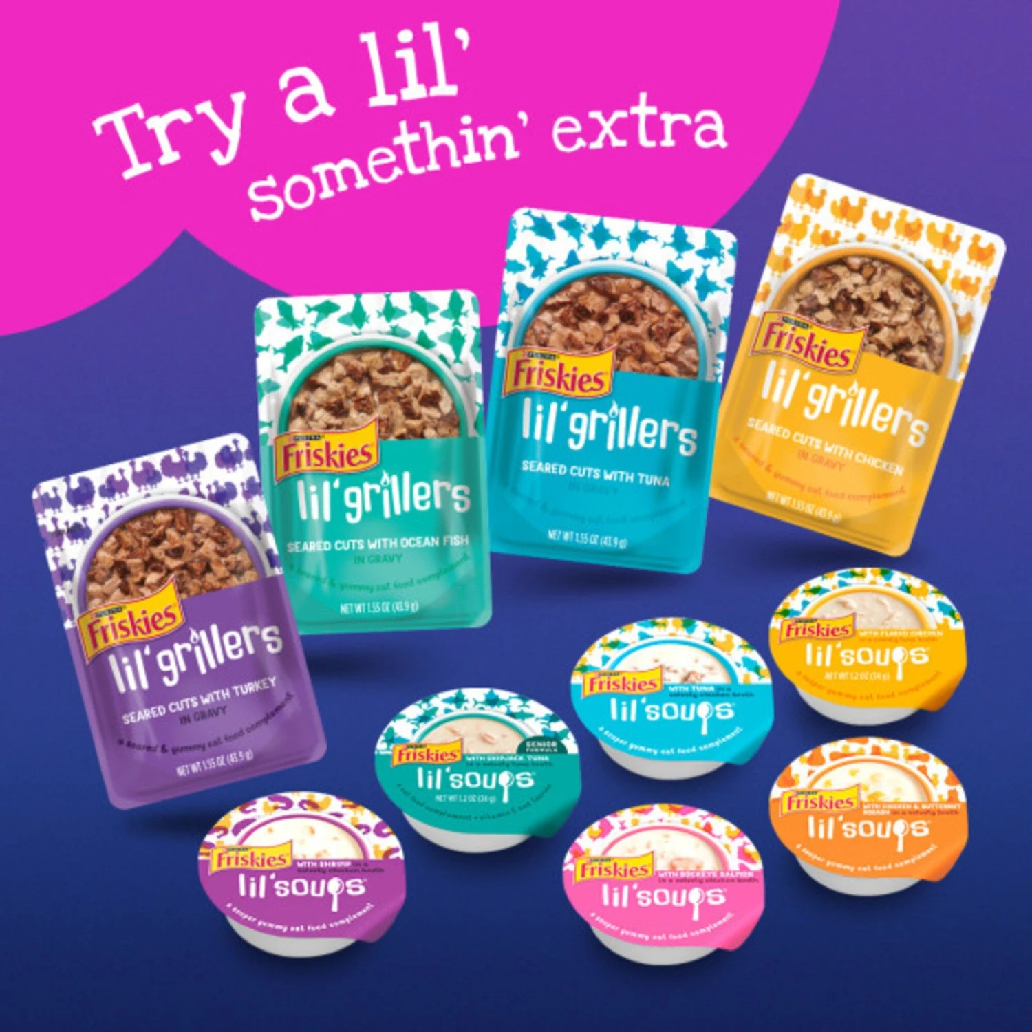 Friskies Stuf'd & Sauc'd Chicken, Tuna, Turkey, Salmon & Shrimp Variety Pack Canned Cat Food, 5.5-oz Can, Case Of 32 7 Friskies Stuf'd & Sauc'd Chicken, Tuna, Turkey, Salmon & Shrimp Variety Pack Canned Cat Food, 5.5-oz Can, Case Of 32 - Image 7