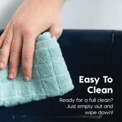 IRIS USA Enclosed With Front Door Flap & Scoop Cat Litter Box -Furry Feast 231660 PT2. AC SS1800 V1680796040