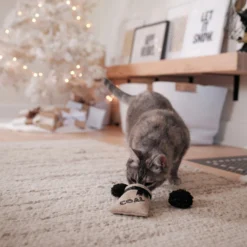 Frisco Holiday Lumps Of Coal Plush Cat Toy With Catnip, 3 Count -Furry Feast 233295 PT2. AC SS1800 V1602172443