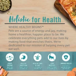 Chicken Soup For The Soul Classic Salmon & Brown Rice Recipe Adult Cat Dry Food -Furry Feast 236301 PT3. AC SS1800 V1694721690