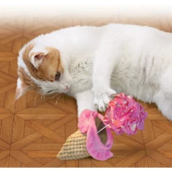 KONG Crackles Scoopz Cat Toy With Catnip, Color Varies -Furry Feast 237877 PT2. AC SS1800 V1631780911