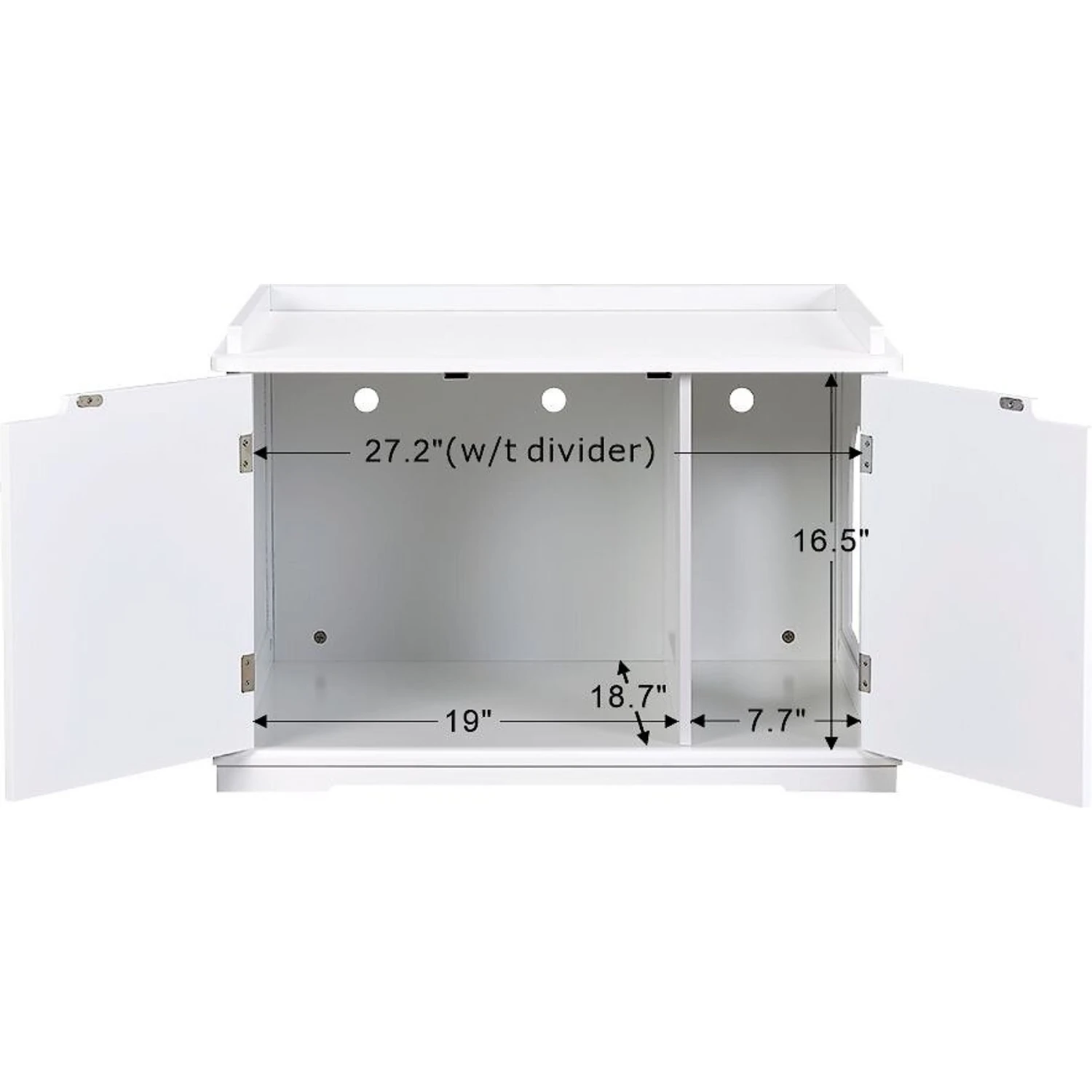 Unipaws Decorative Cat Litter Box Enclosure 7 Unipaws Decorative Cat Litter Box Enclosure - Image 7