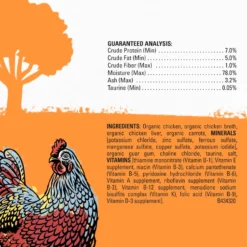 Purina Beyond High Protein Organic Chicken & Carrot Recipe Wet Cat Food, 3-oz Can, Case Of 12 -Furry Feast 252852 PT5. AC SS1800 V1700161765