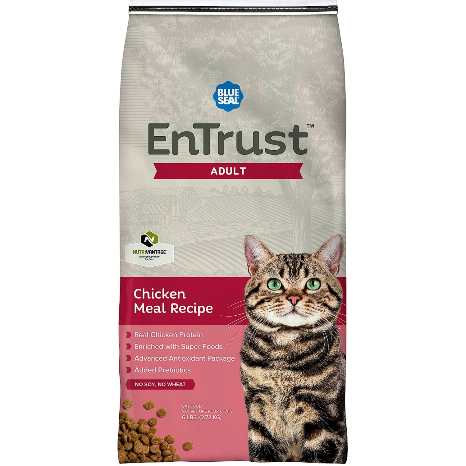 Blue Seal EnTrust Adult Cat Chicken Meal Recipe Dry Cat Food 1 Blue Seal EnTrust Adult Cat Chicken Meal Recipe Dry Cat Food