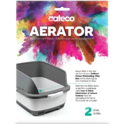Noba Cateco Replacement Mesh Cat Litter Box Aerators, 2 Count