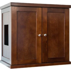 The Refined Feline Refined Deluxe Cat Litter Box -Furry Feast 258419 PT2. AC SS1800 V1603413984