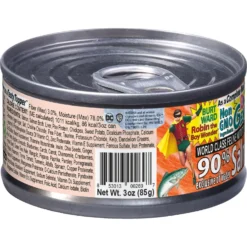 Gentle Giants Natural Non-GMO Salmon Grain-Free Cat & Kitten Canned Cat Food, 3-oz, Case Of 24 -Furry Feast 263202 PT7. AC SS1800 V1690830813