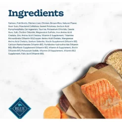 Blue Buffalo Tastefuls Salmon Entrée Pate Wet Cat Food -Furry Feast 264546 PT4. AC SS1800 V1630734109