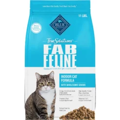 Blue Buffalo True Solutions Fab Feline Natural Indoor Cat Formula Adult Dry Cat Food