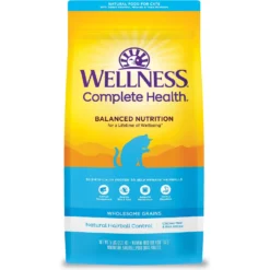 Wellness Natural Hairball Control Chicken Meal & Rice Recipe Dry Cat Food