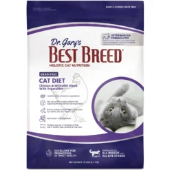 Dr. Gary's Best Breed Holistic Grain-Free All Life Stages Dry Cat Food