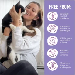 Health Extension Beef & Salmon Grain-Free Wet Cat Food, 2.8-oz Can, Case Of 24 -Furry Feast 265821 PT6. AC SS1800 V1693336159