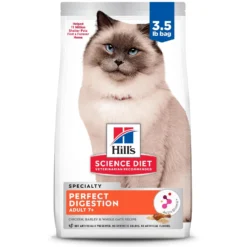 Hill's Science Diet Adult 7+ Perfect Digestion Chicken Dry Cat Food