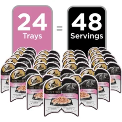 Sheba Perfect Portions Bistro Salmon In Creamy Sauce Adult Wet Cat Food -Furry Feast 269352 PT8. AC SS1800 V1658197302