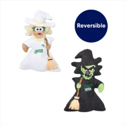 Frisco Halloween Good Witch, Bad Witch Reversible Plush Cat Toy With Catnip -Furry Feast 270301 PT2. AC SS1800 V1689872847