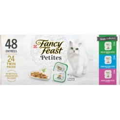 Fancy Feast Gourmet Petites Gravy Collection Variety Pack Wet Cat Food