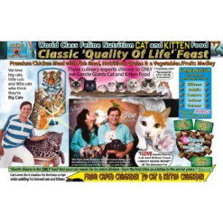 Gentle Giants Natural Non-GMO Chicken & Fish Cat & Kitten Dry Cat Food -Furry Feast 272269 PT3. AC SS1800 V1612913200