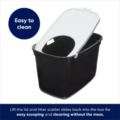 Frisco Top Entry Cat Litter Box, Extra Large 7 Frisco Top Entry Cat Litter Box, Extra Large -Furry Feast 278183 PT2. AC SS1800 V1675279993