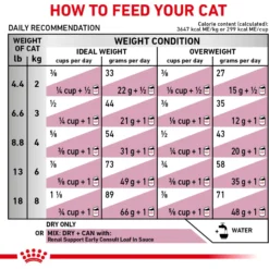 Royal Canin Veterinary Diet Adult Renal Support Early Consult Dry Cat Food -Furry Feast 278911 PT8. AC SS1800 V1701881889
