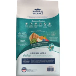 Natural Balance Original Ultra Indoor Chicken & Salmon Meal Dry Cat Food -Furry Feast 280092 PT2. AC SS1800 V1702059738