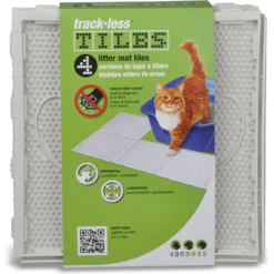 Van Ness Trackless Cat Litter Mat Tiles -Furry Feast 280408 PT2. AC SS1800 V1615932455