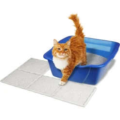 Van Ness Trackless Cat Litter Mat Tiles -Furry Feast 280408 PT3. AC SS1800 V1615932709