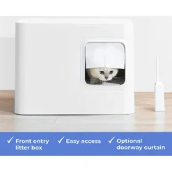 Meowy Studio Loo Enclosed Cat Litter Box Concealment 13 Meowy Studio Loo Enclosed Cat Litter Box Concealment -Furry Feast 280430 PT4. AC SS1800 V1623358083
