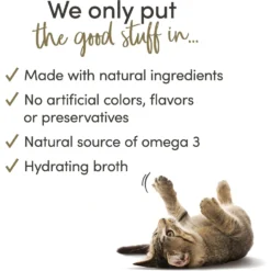 Applaws Catfish With Pollock In Broth Wet Cat Food, 2.47-oz Can, Case Of 24 -Furry Feast 286457 PT3. AC SS1800 V1657656558