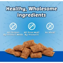 Blue Buffalo Wilderness Chicken Recipe Grain-Free Dry Cat Food & Blue Buffalo Bursts With Paw-Licken Chicken Cat Treats -Furry Feast 292746 PT6. AC SS1800 V1619985126