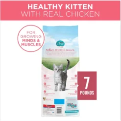 Fancy Feast Tender Feast Variety Pack Canned Kitten Food & Purina ONE +Plus Healthy Kitten Formula Natural Dry Cat Food -Furry Feast 292998 PT6. AC SS1800 V1679925312