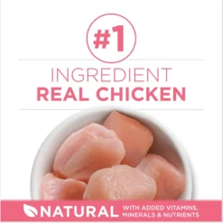 Purina ONE +Plus Healthy Kitten Formula Natural Dry Cat Food & Fancy Feast Tender Feast Variety Pack Canned Kitten Food -Furry Feast 293522 PT8. AC SS1800 V1679927722