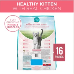 Purina ONE +Plus Healthy Kitten Formula Natural Dry Cat Food & Purina Pro Plan Focus Kitten Favorites Variety Pack Canned Cat Food -Furry Feast 293524 PT2. AC SS1800 V1679927719
