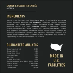 Purina ONE +Plus Healthy Kitten Formula Natural Dry Cat Food & Purina Pro Plan Focus Kitten Favorites Variety Pack Canned Cat Food -Furry Feast 293524 PT7. AC SS1800 V1679927430
