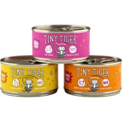 Tiny Tiger Pate Beef & Poultry Recipes Variety Pack Grain-Free Canned Cat Food & Fancy Feast Classic Poultry & Beef Pate Collection Feast Variety Pack Wet Cat Food -Furry Feast 293934 PT6. AC SS1800 V1692897301