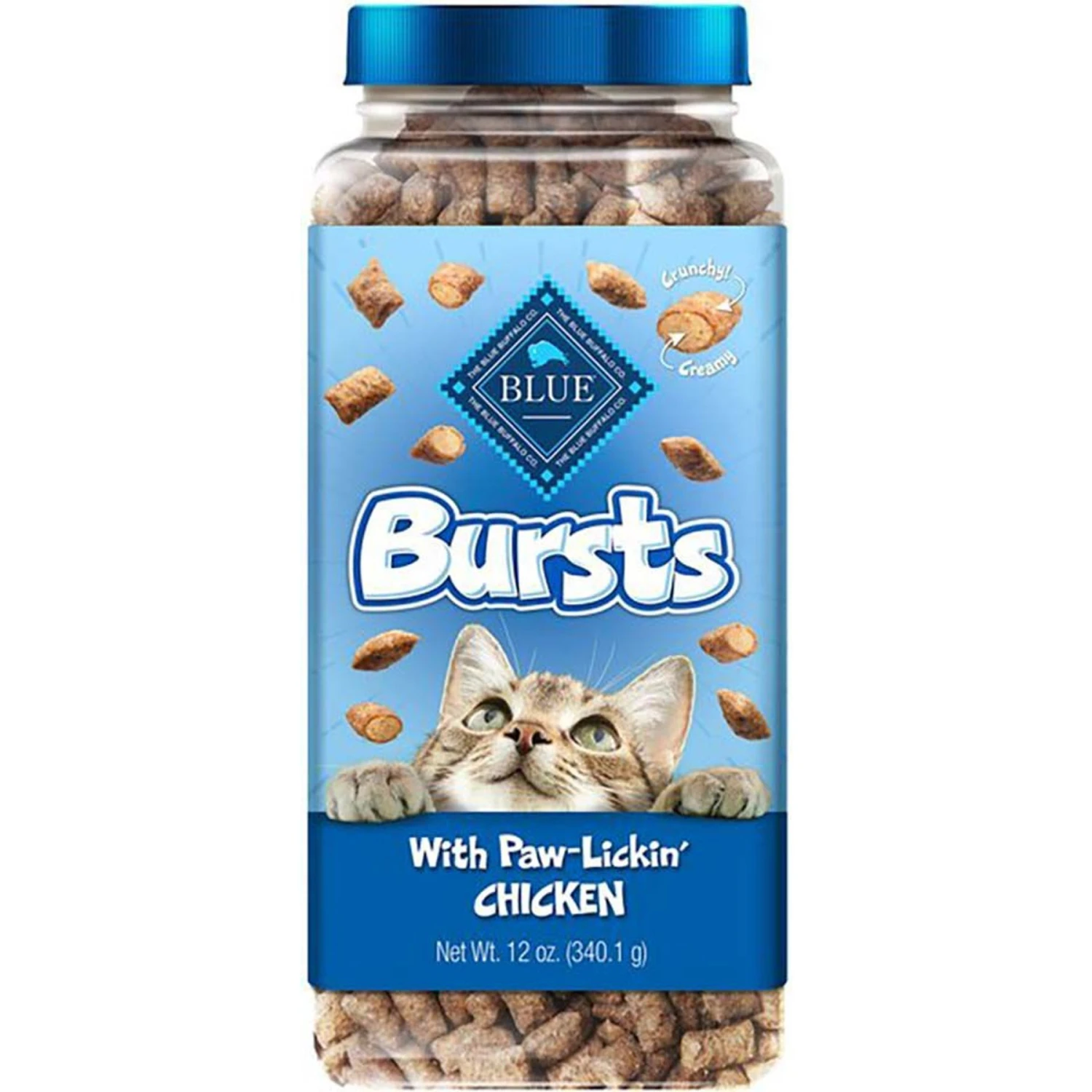 Blue Buffalo Tastefuls Chicken Indoor Natural Adult Dry Cat Food & Blue Buffalo Bursts With Paw-Licken Chicken Cat Treats 2 Blue Buffalo Tastefuls Chicken Indoor Natural Adult Dry Cat Food & Blue Buffalo Bursts With Paw-Licken Chicken Cat Treats - Image 2
