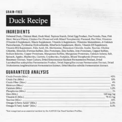 American Journey Duck Recipe Grain-Free Dry Cat Food & Blue Buffalo Wilderness Duck Recipe Grain-Free Dry Cat Food -Furry Feast 297692 PT3. AC SS1800 V1666839601