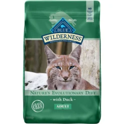 American Journey Duck Recipe Grain-Free Dry Cat Food & Blue Buffalo Wilderness Duck Recipe Grain-Free Dry Cat Food -Furry Feast 297692 PT5. AC SS1800 V1666839231