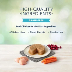 American Journey Indoor Pate Chicken Recipe Grain-Free Canned Cat Food, 5.5-oz, Case Of 24 & Blue Buffalo Freedom Indoor Adult Chicken Recipe Grain-Free Canned Cat Food -Furry Feast 297714 PT6. AC SS1800 V1621292249