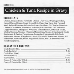 American Journey Minced Chicken & Tuna Recipe In Gravy Grain-Free Canned Cat Food & Wellness Minced Tuna Dinner Grain-Free Canned Cat Food -Furry Feast 297758 PT3. AC SS1800 V1694613325