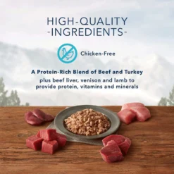 Blue Buffalo Wilderness Rocky Mountain Recipe Flaked Red Meat Feast Adult Grain-Free Canned Cat Food & Blue Buffalo Wilderness Rocky Mountain Recipe Flaked Trout Feast Adult Grain-Free Canned Cat Food -Furry Feast 297852 PT3. AC SS1800 V1621265236