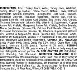 Blue Buffalo Wilderness Rocky Mountain Recipe Flaked Red Meat Feast Adult Grain-Free Canned Cat Food & Blue Buffalo Wilderness Rocky Mountain Recipe Flaked Trout Feast Adult Grain-Free Canned Cat Food -Furry Feast 297852 PT5. AC SS1800 V1621265249