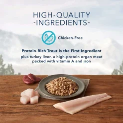 Blue Buffalo Wilderness Rocky Mountain Recipe Flaked Red Meat Feast Adult Grain-Free Canned Cat Food & Blue Buffalo Wilderness Rocky Mountain Recipe Flaked Trout Feast Adult Grain-Free Canned Cat Food -Furry Feast 297852 PT6. AC SS1800 V1621265245