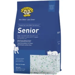 KittyGoHere Senior Cat Litter Box & Dr. Elsey's Senior Crystal Cat Litter -Furry Feast 298180 PT8. AC SS1800 V1700888098